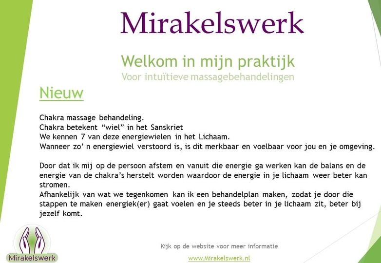 Chakra massage